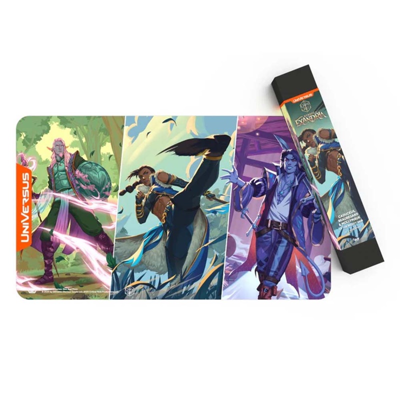 Universus CR09 CRITICAL ROLE: HEROES OF EXANDRIA CADUCEUS, BEAUREGARD, MOLLYMAUK PLAYMAT