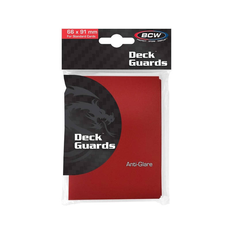 BCW / Monster 1-DGM-RED Deck Guard (50) Red