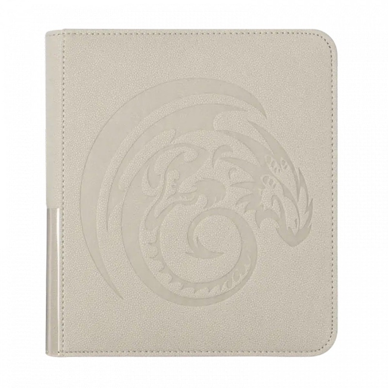Dragon Shield AT-38212 Card Codex Zipster Binder Small Ashen White