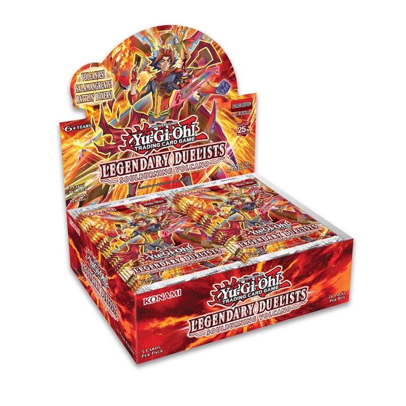 Konami LED10 Yu-Gi-Oh! Legendary Duelists: Soulburning Volcano