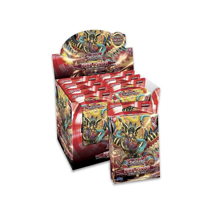 Konami SR14 Yu-Gi-Oh! Fire Kings Structure Deck