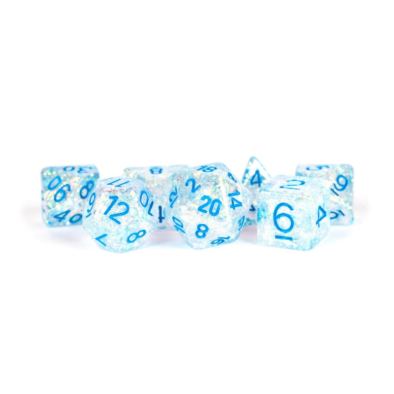 MDG MDG680 Flash Resin Poly Set: Clear w/ L. Blue Numbe