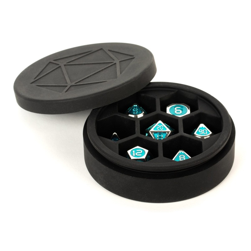 MDG MDG923 Silicone Round Dice Case: Black