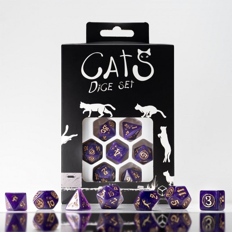 Q Workshop SCAT01 CATS Dice Set: Purrito