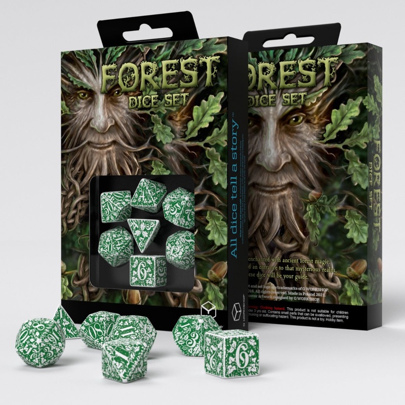 Q Workshop SFOR04 Forest Dice Set: Tundra
