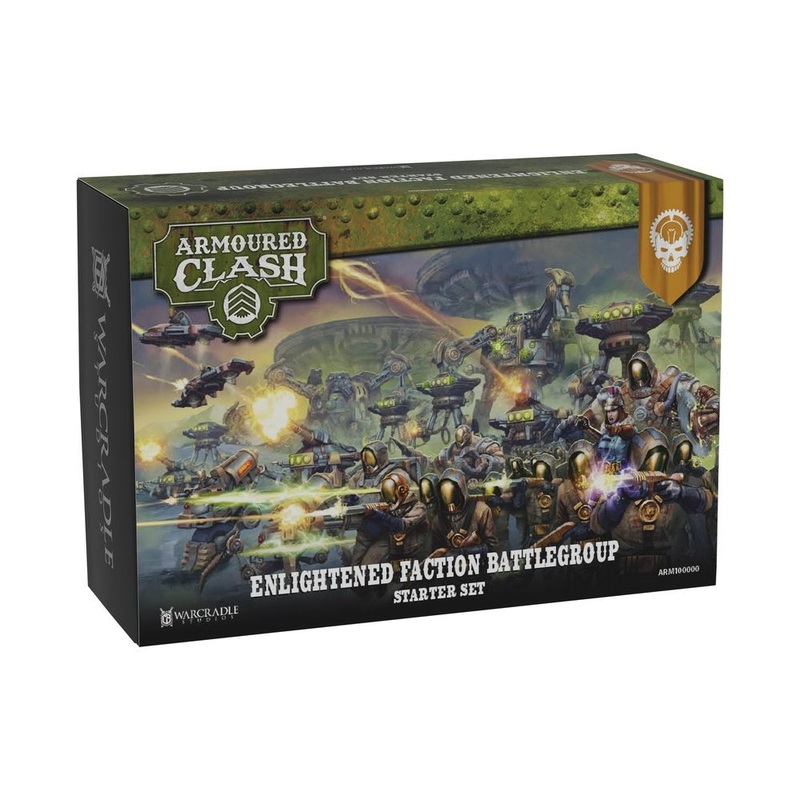 Warcradle ARM100000 Armoured Clash: Enlightened Faction Battlegroup – Starter Set