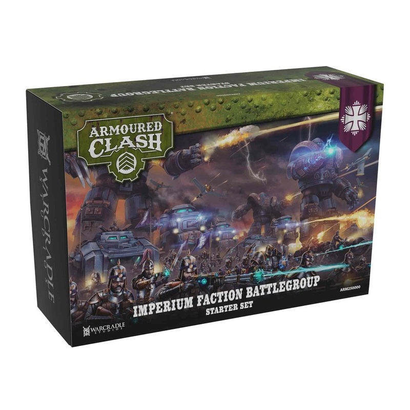 Warcradle ARM250000 Armoured Clash: Imperium Faction Battlegroup – Starter Set