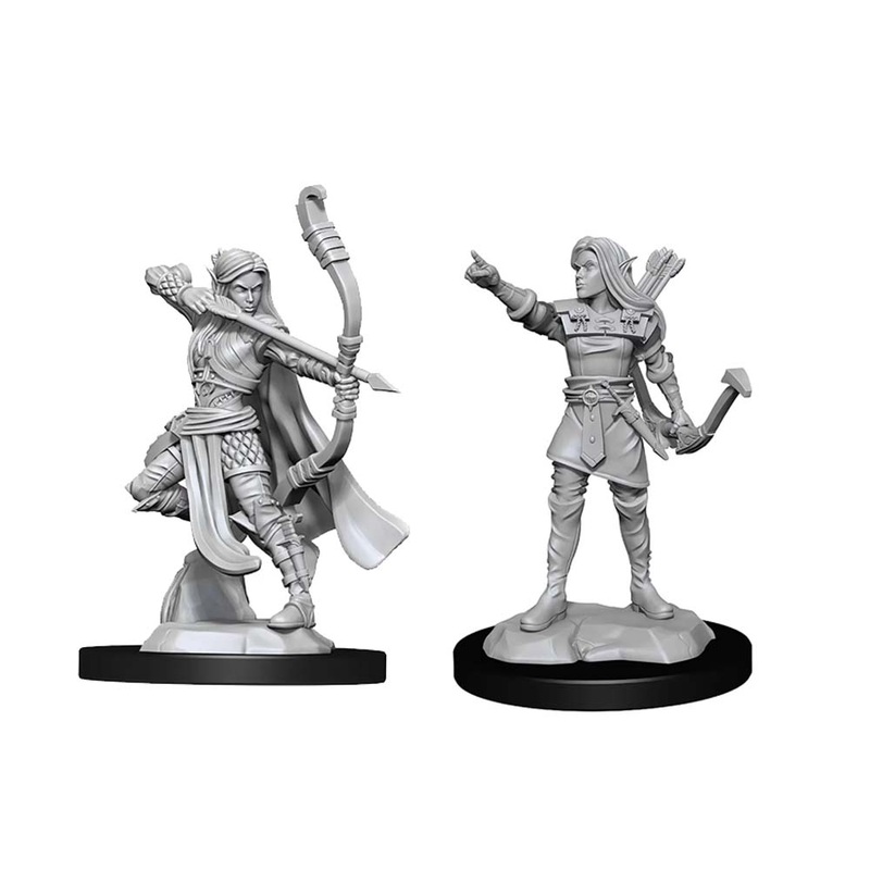 WizKids 90143 D&D Nolzurs Marvelous Miniatures: Elf Ranger Female