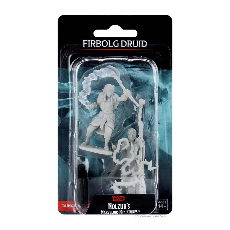 WizKids 90146 D&D Nolzurs Marvelous Miniatures: Firbolg Druid Female